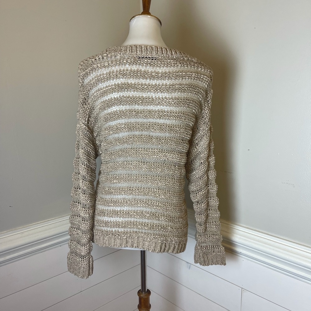 Forever 21 Open Knit Sweater M FREE SHIP - Picture 5 of 5